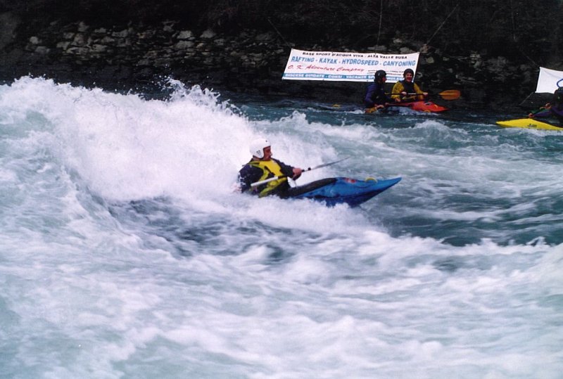 Ottobre 1999: Saluggia (IdroCarlone nel FRULLONE!).Foto by Marco Violini.