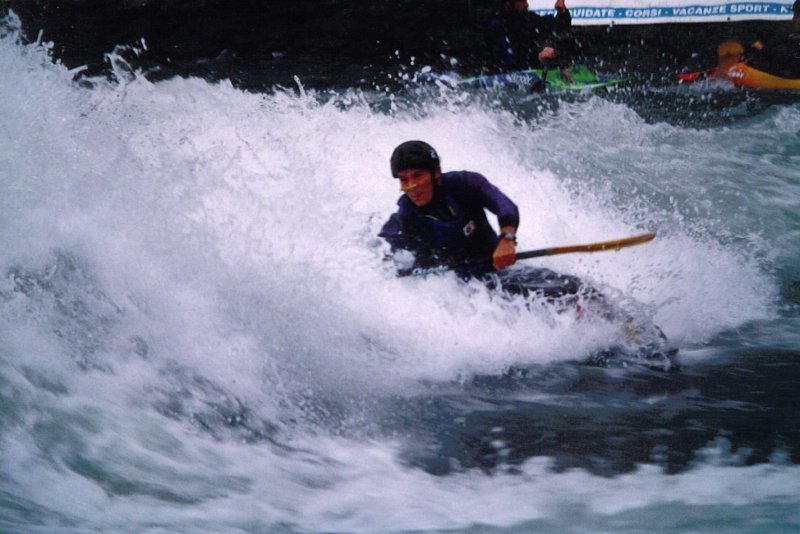 Ottobre 1999: Saluggia (Lorenzo nel FRULLONE!).Foto by Marco Violini.