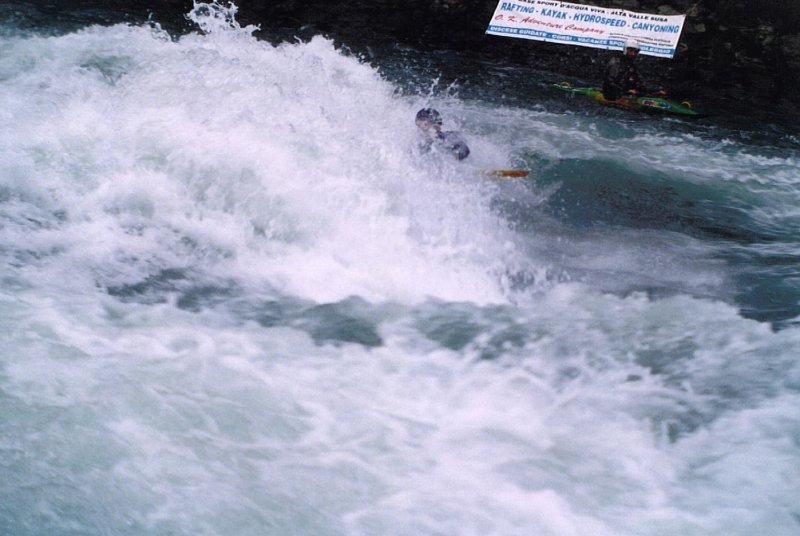 Ottobre 1999: Saluggia (Lorenzo nel FRULLONE!).Foto by Marco Violini.